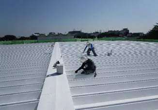 O　崎電気工業㈱第3工場　屋根・壁　遮熱・断熱塗装工事